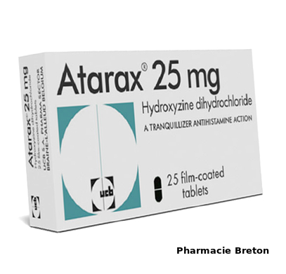 Atarax hydroxyzine générique