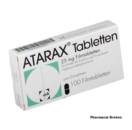 Atarax hydroxyzine